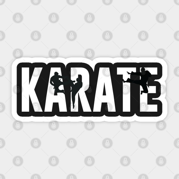 Karate Sticker by mstory